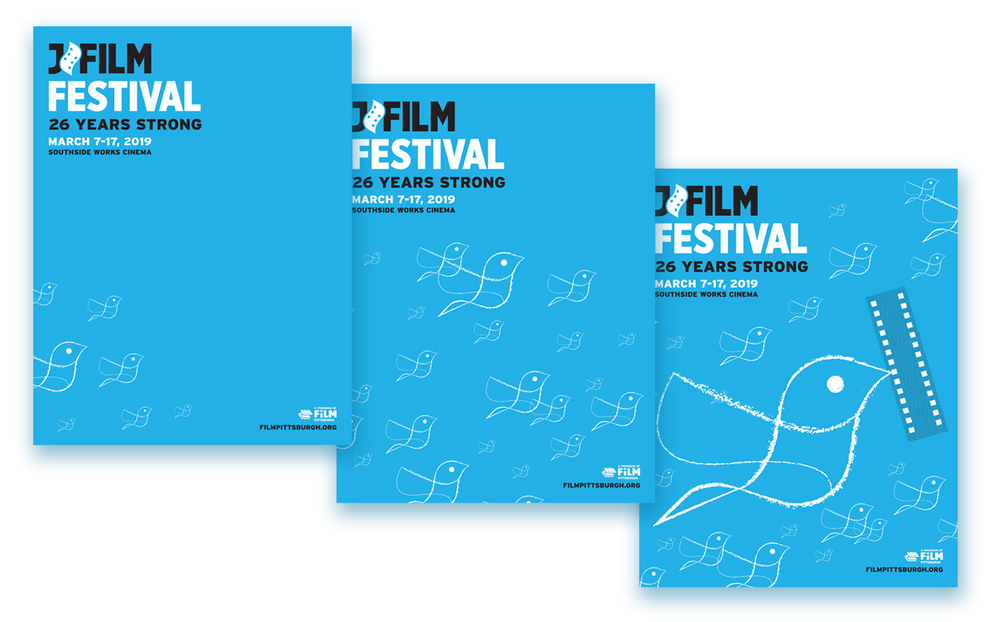 JFilm Festival 2019 poster series