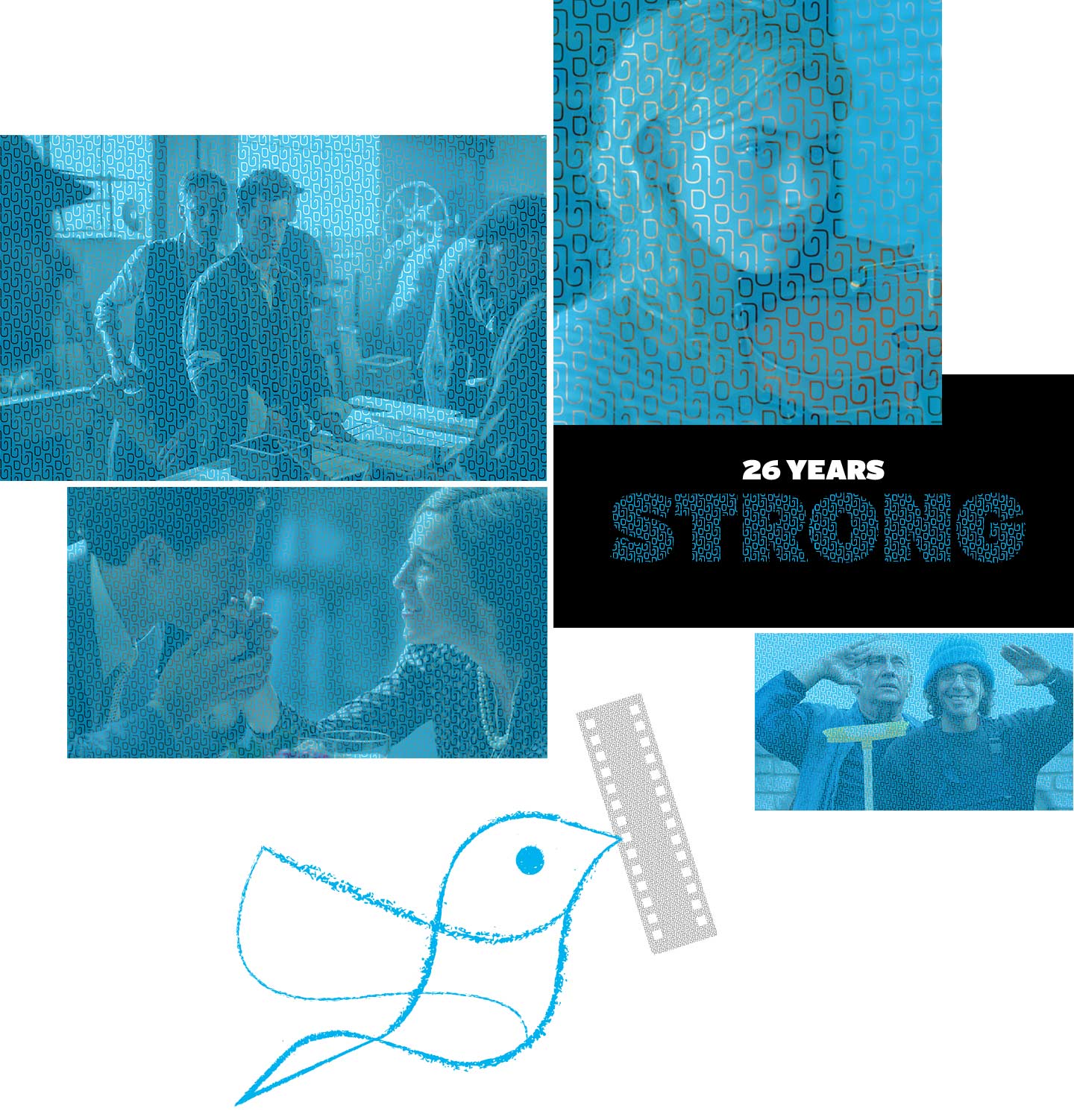 JFilm Festival 2019 graphic pattern overlay