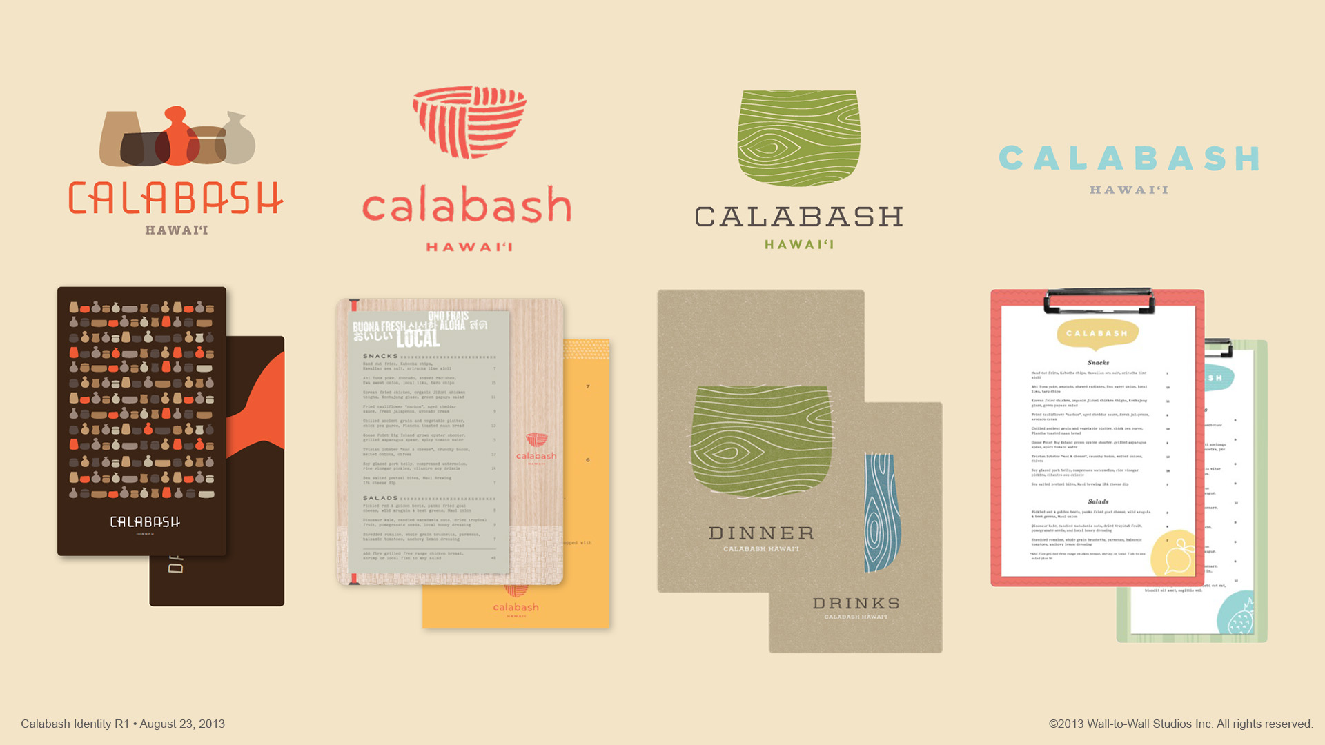 Calabash Logo And Brand Concepts