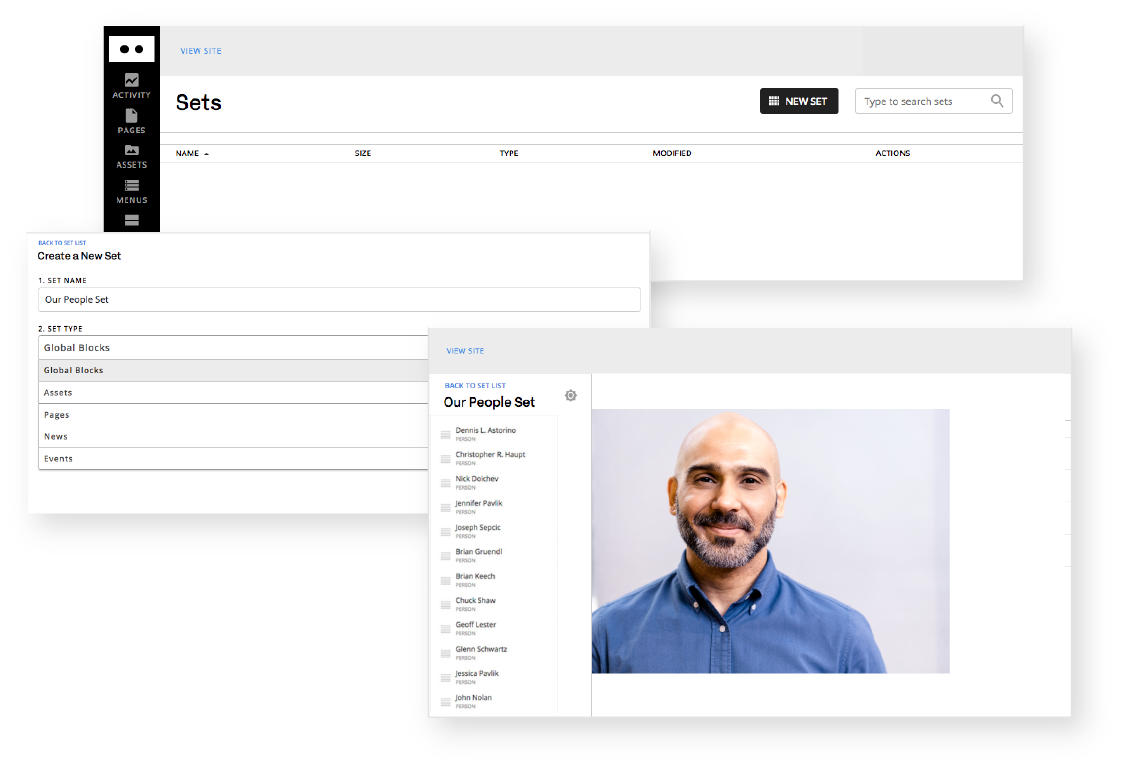 W|W BlokBlok CMS custom people block