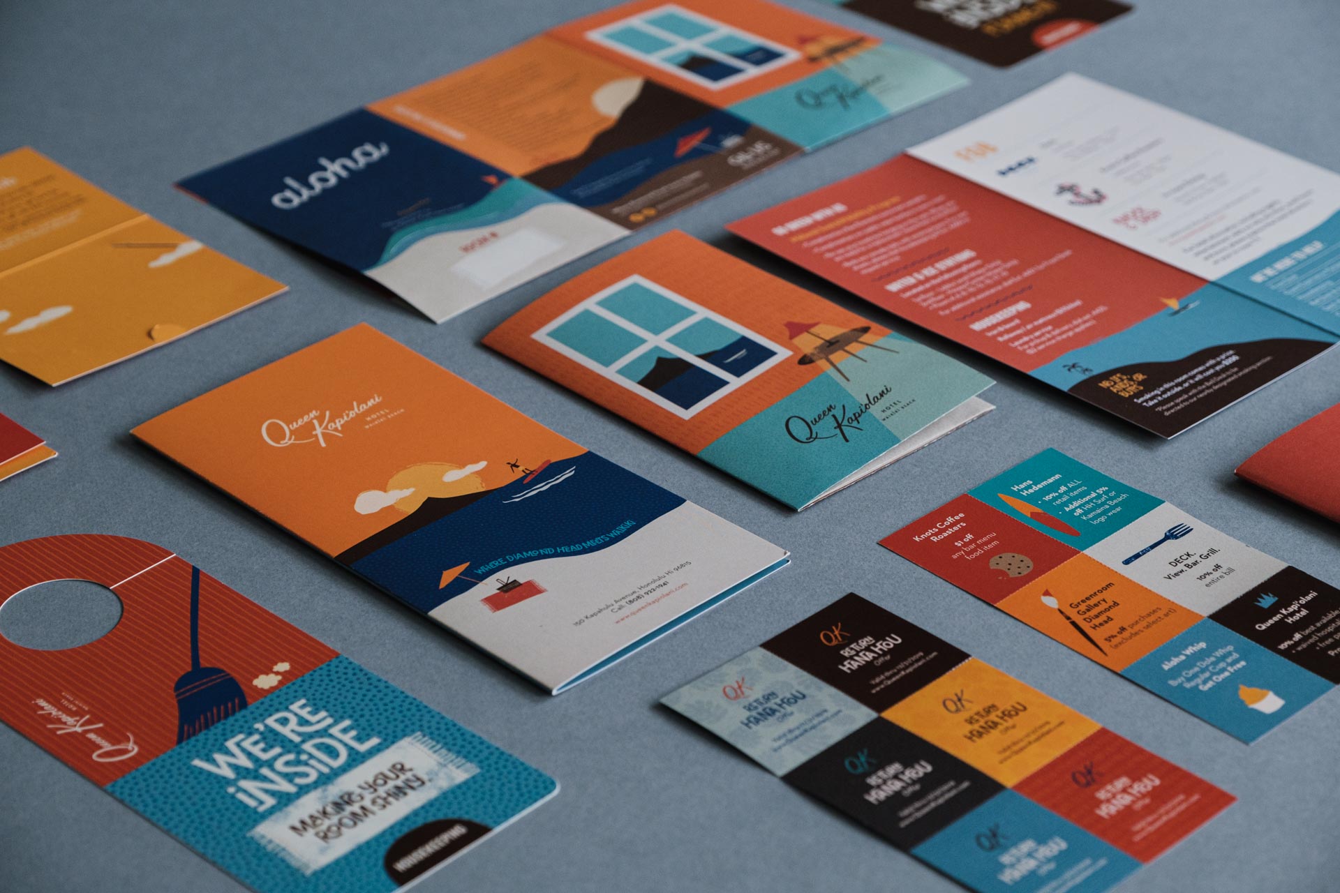 Queen Kapi‘olani Hotel marketing collateral