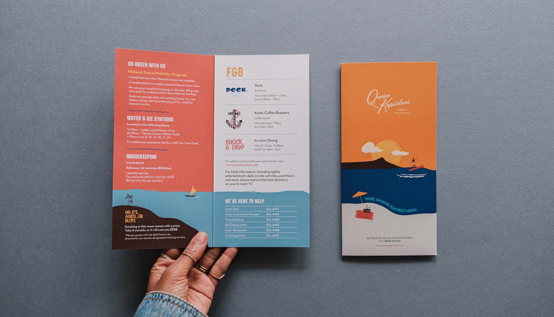 The Queen Kapi‘olani Hotel brochure