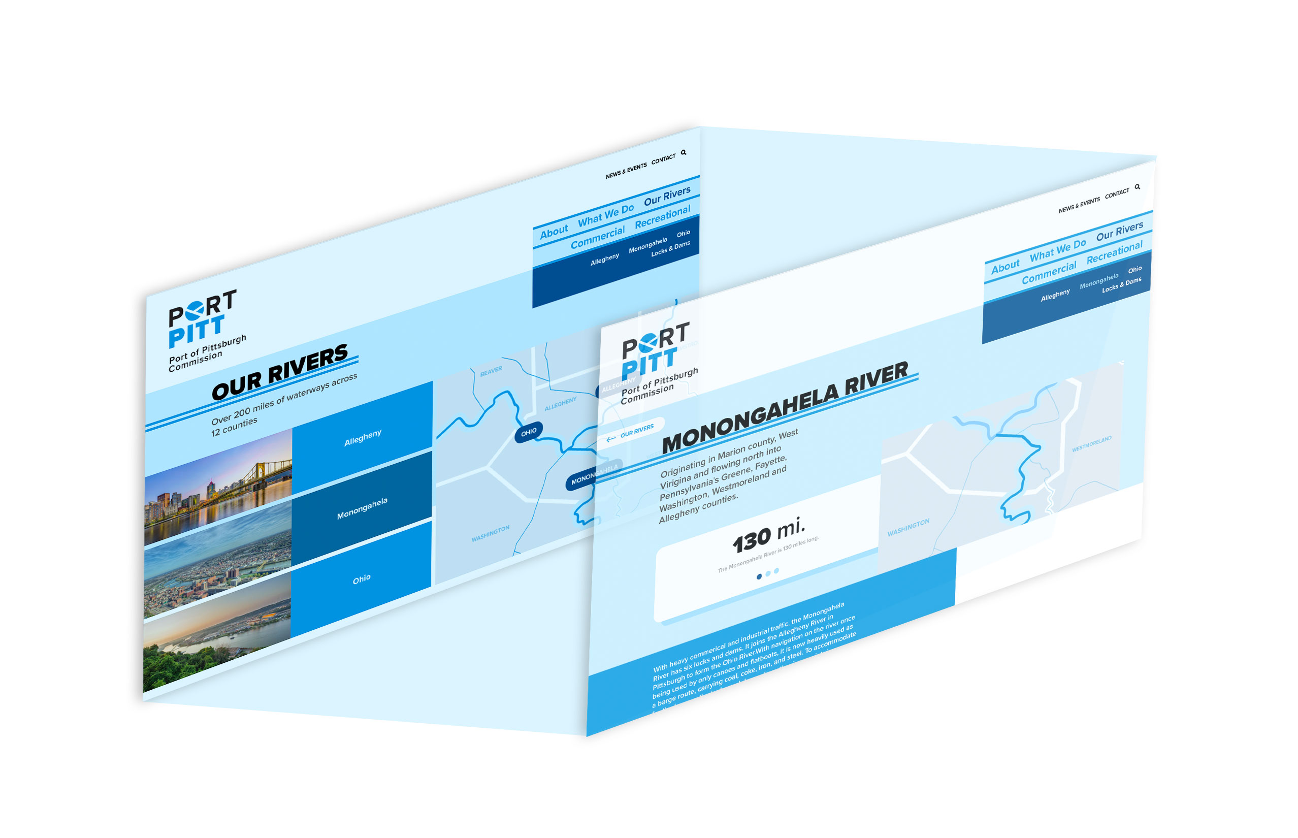 PortPitt website UX