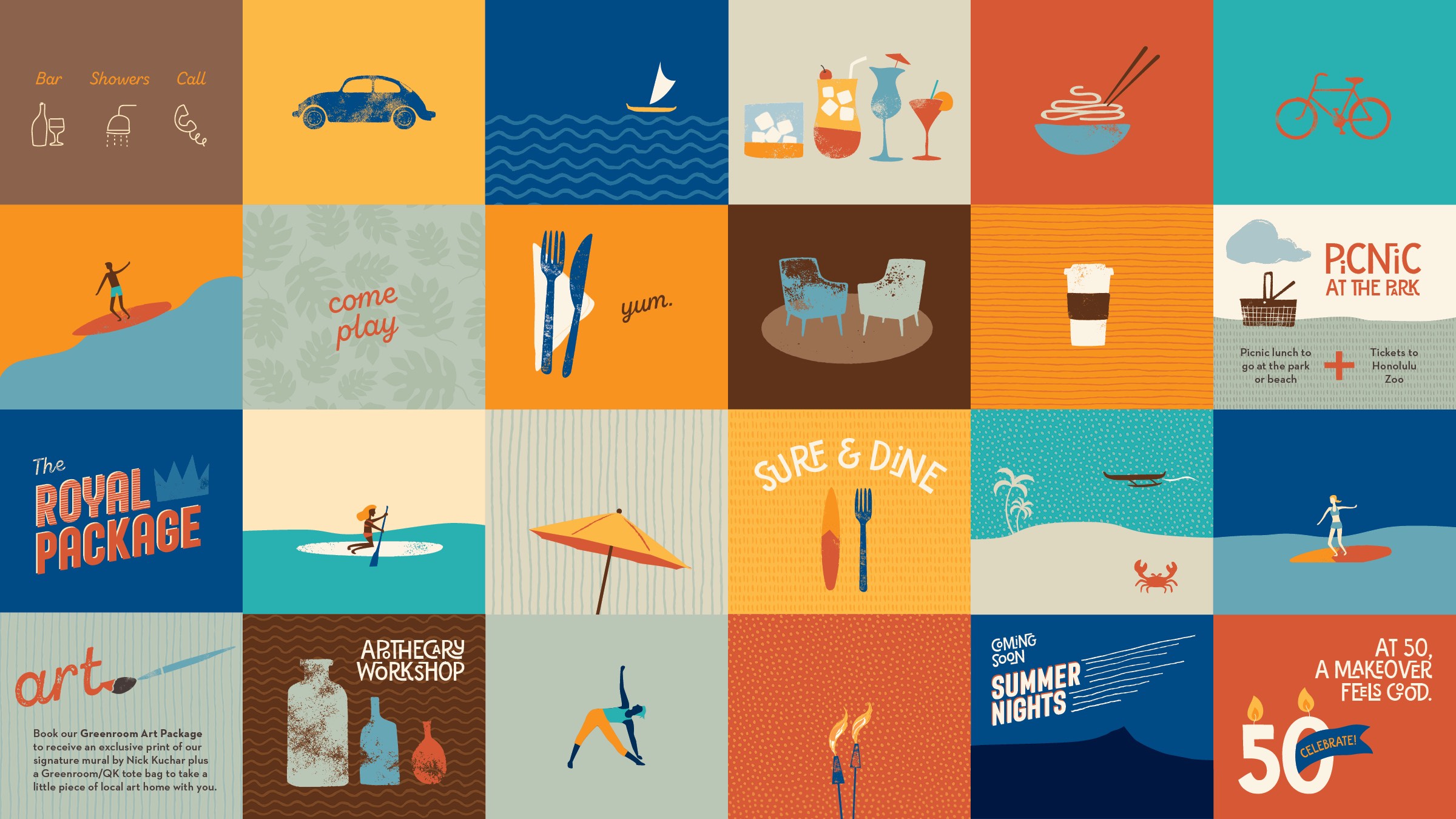 The Queen Kapi‘olani Hotel visual brand toolkit