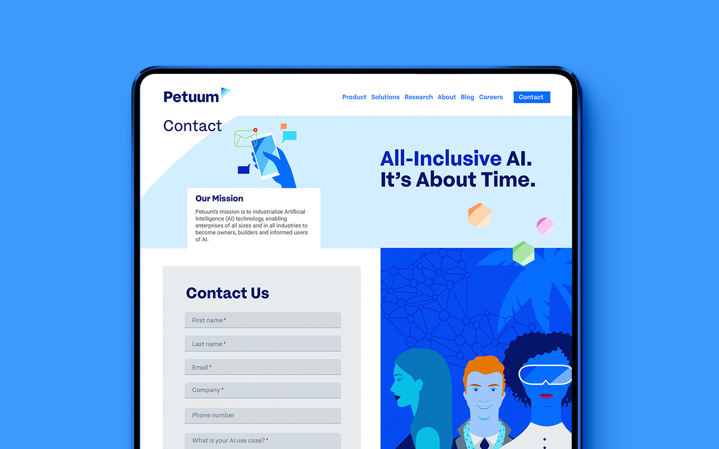 Petuum website