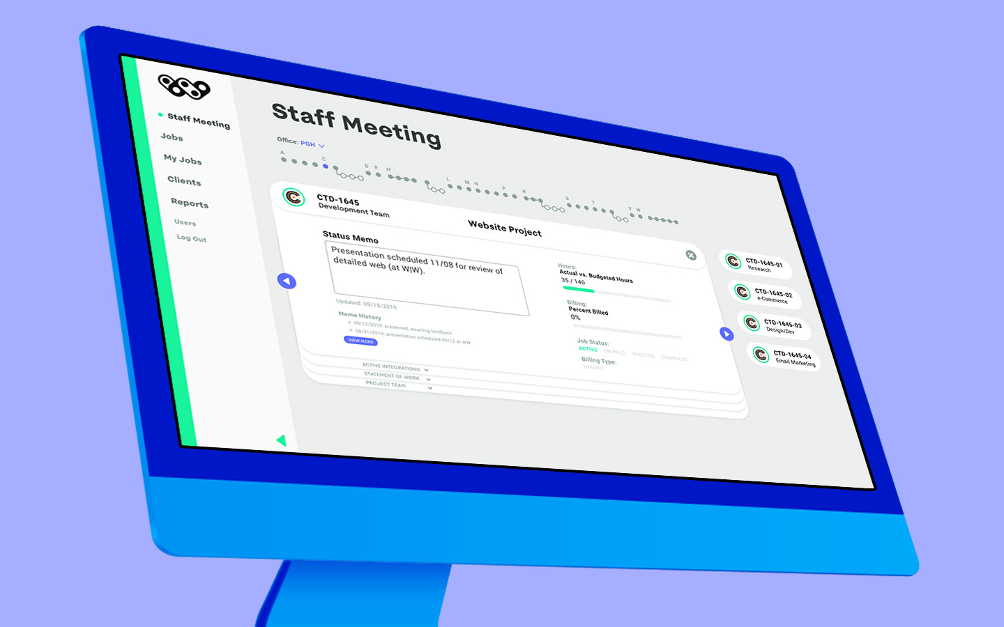 WorkWork Job Management System by Wall-to-Wall Studios