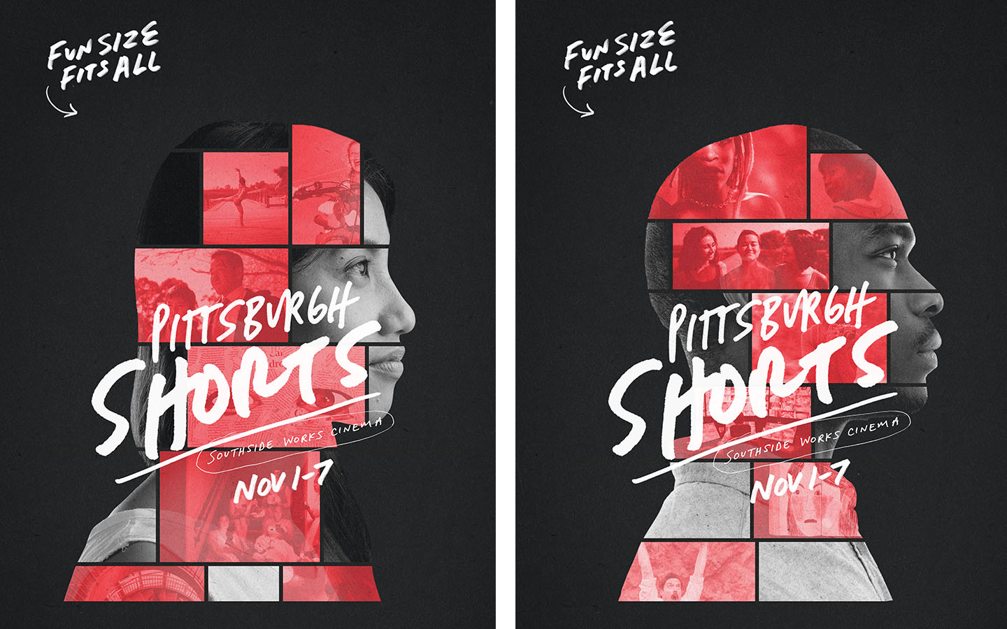 Pittsburgh Shorts Film Festival posters