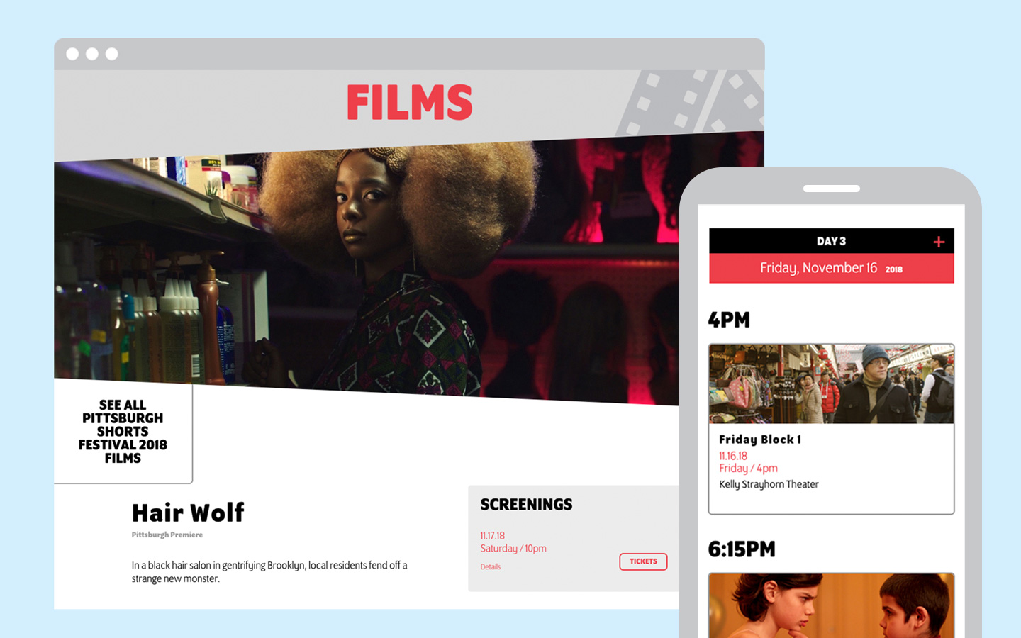 Film Pittsburgh website film page