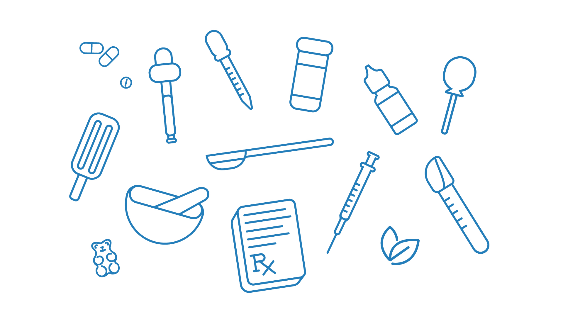 Hieber's Pharmacy custom illustrations