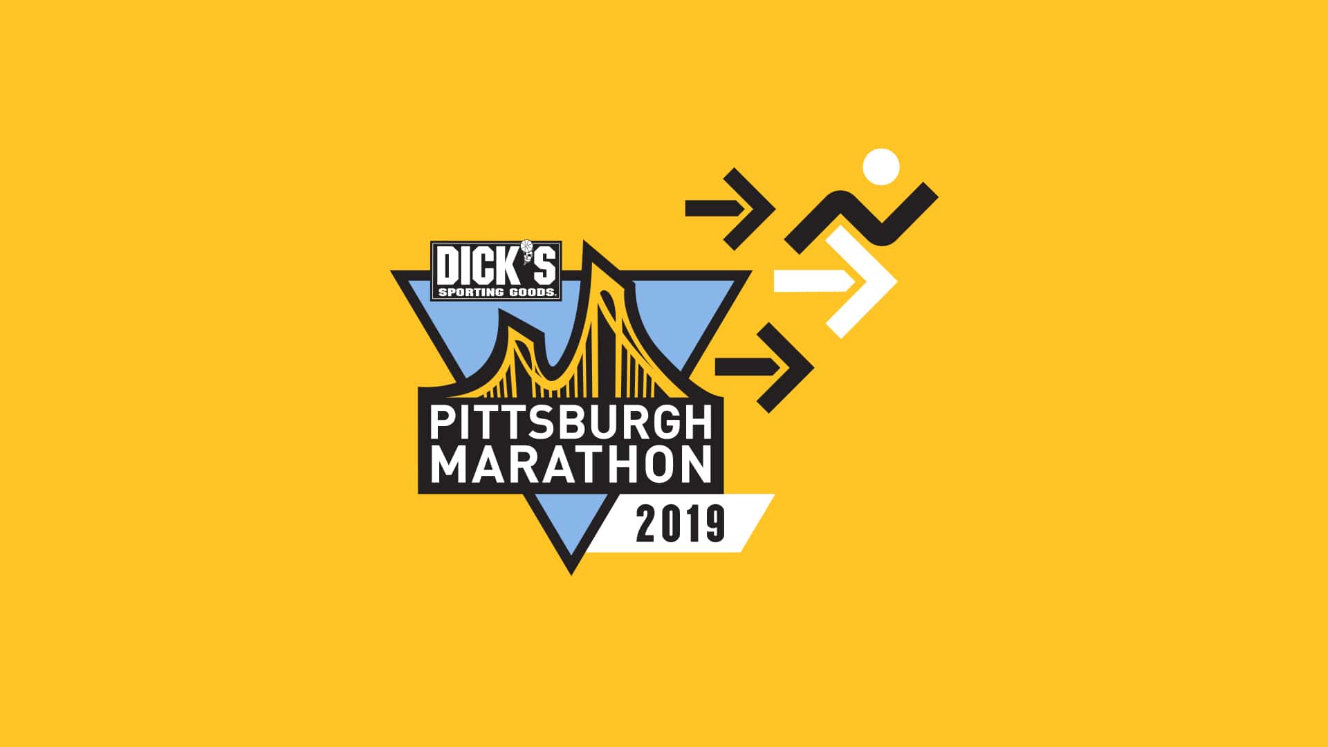 P3R 2019 Pittsburgh Marathon branding logo