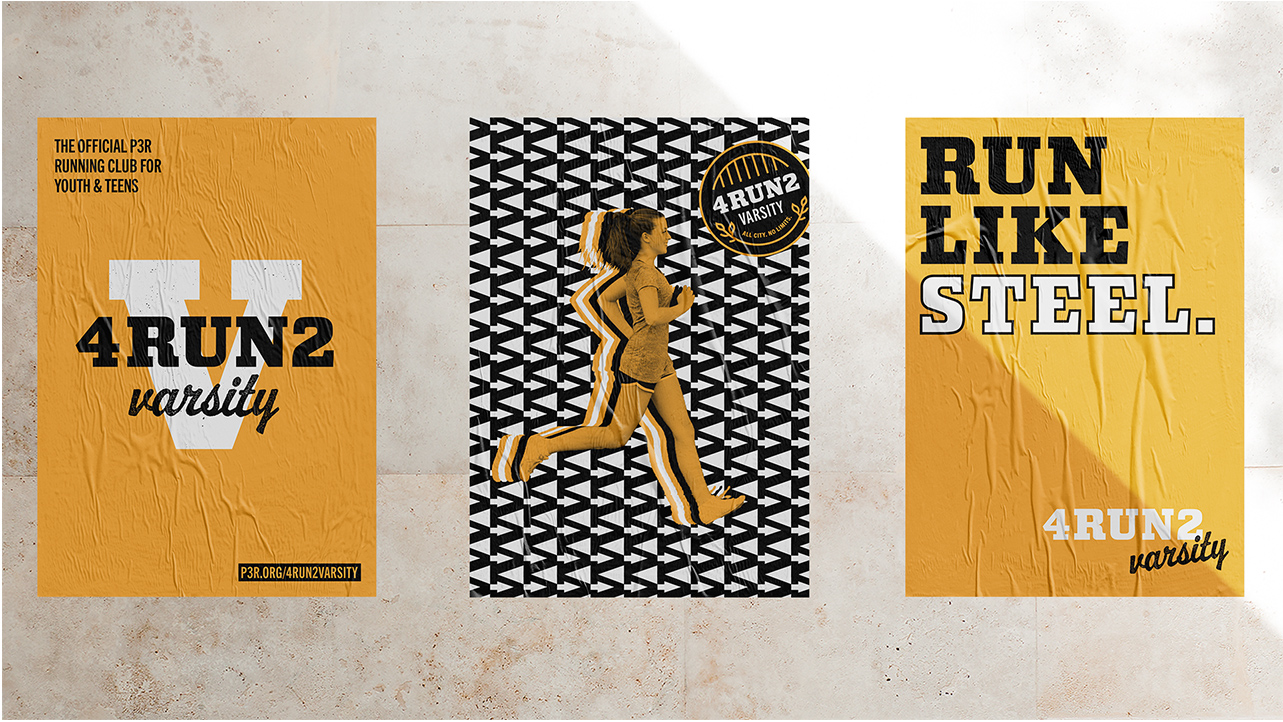 4RUN2 Varsity ad layouts