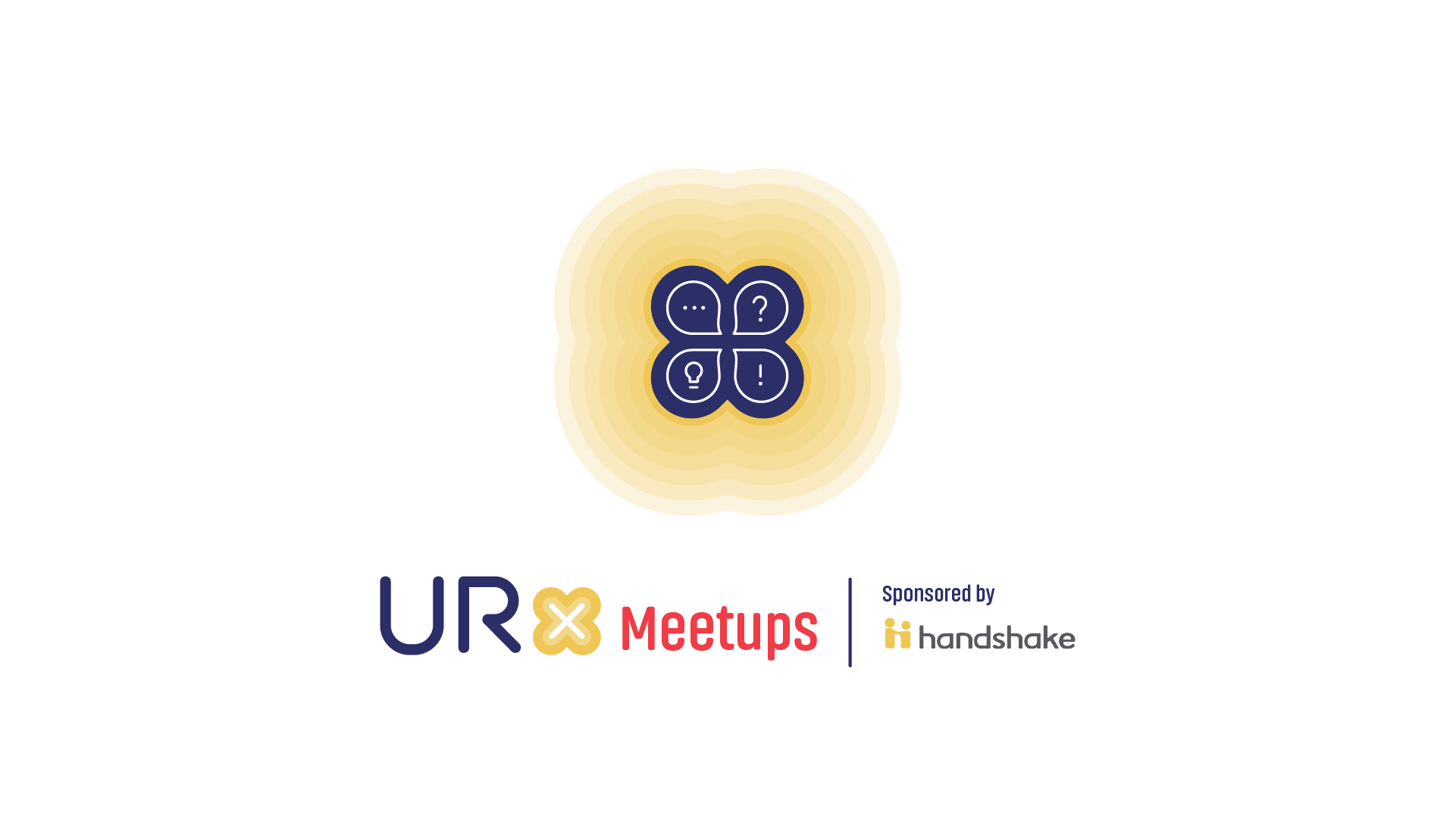 URx program co-branding convention with Handshake