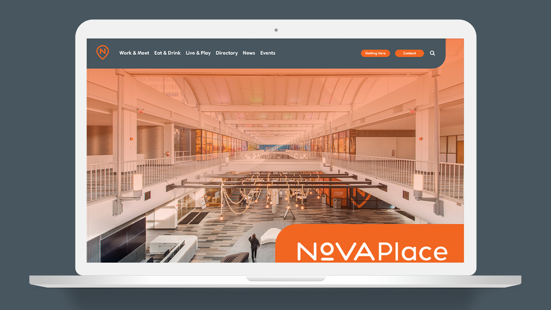 Nova Place website desktop