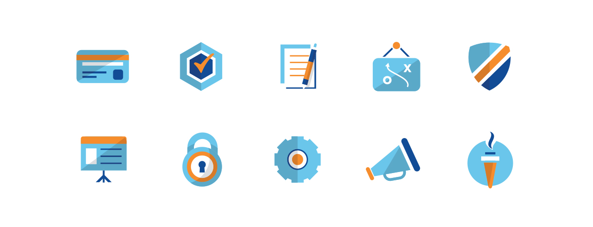 PCUA service icons