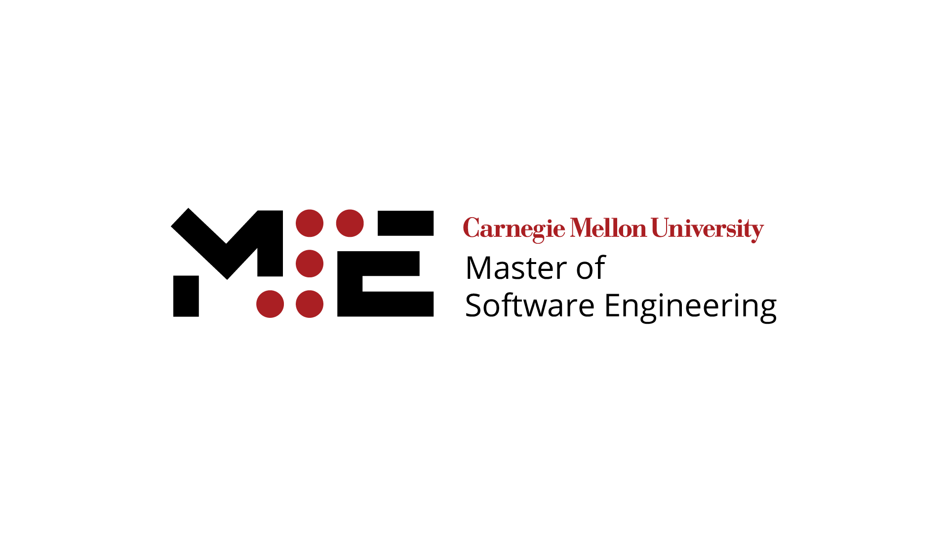 Carnegie Mellon Master Software Engineering logo