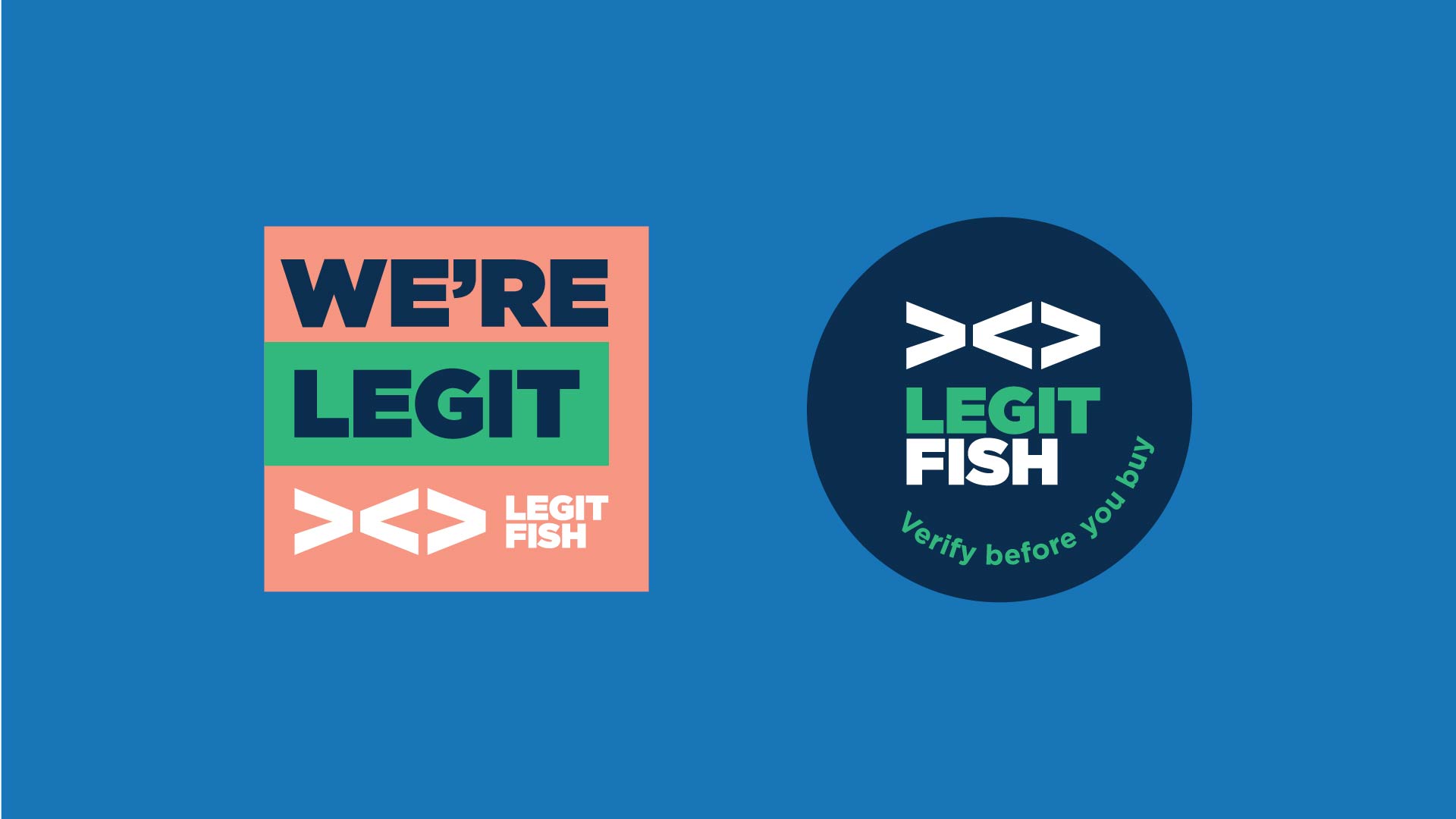 Legit Fish logo seal