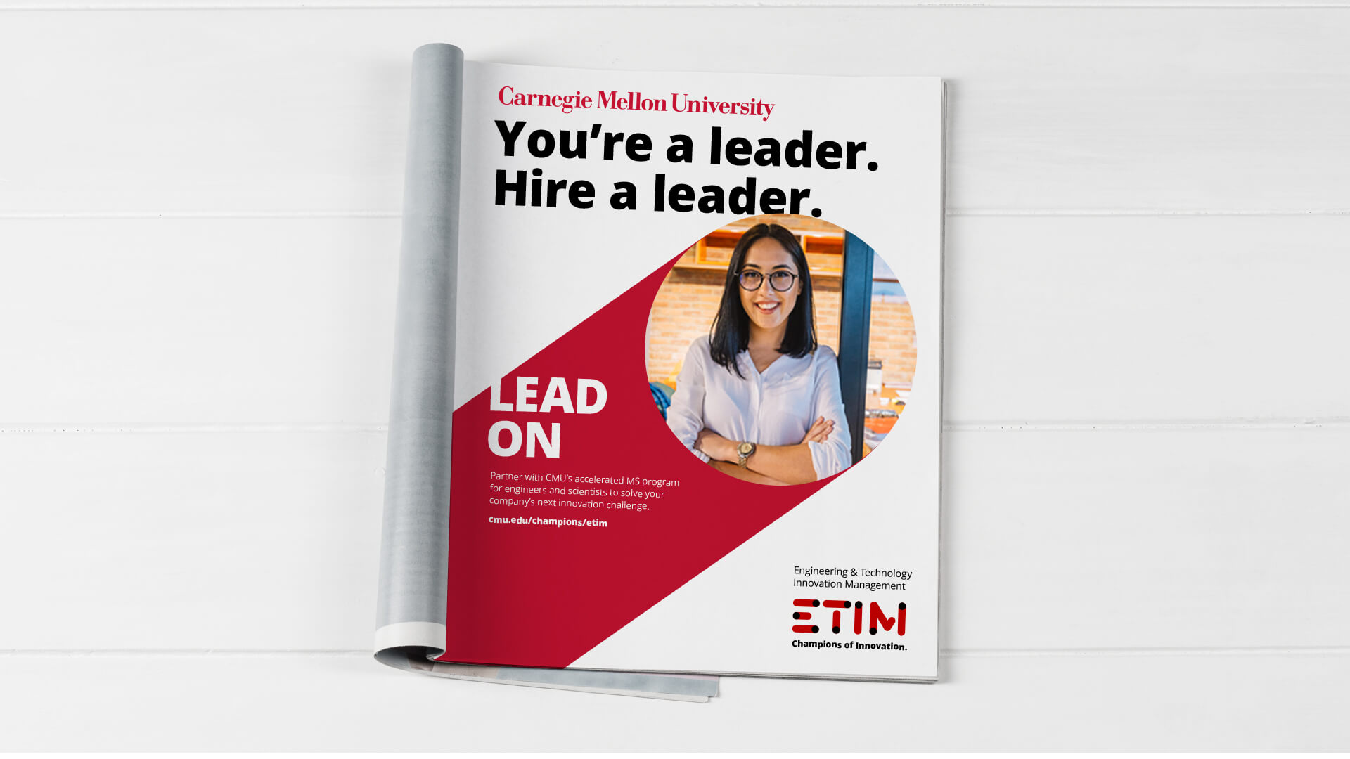 Carnegie Mellon Engineering & Technology Innovation Management print ad