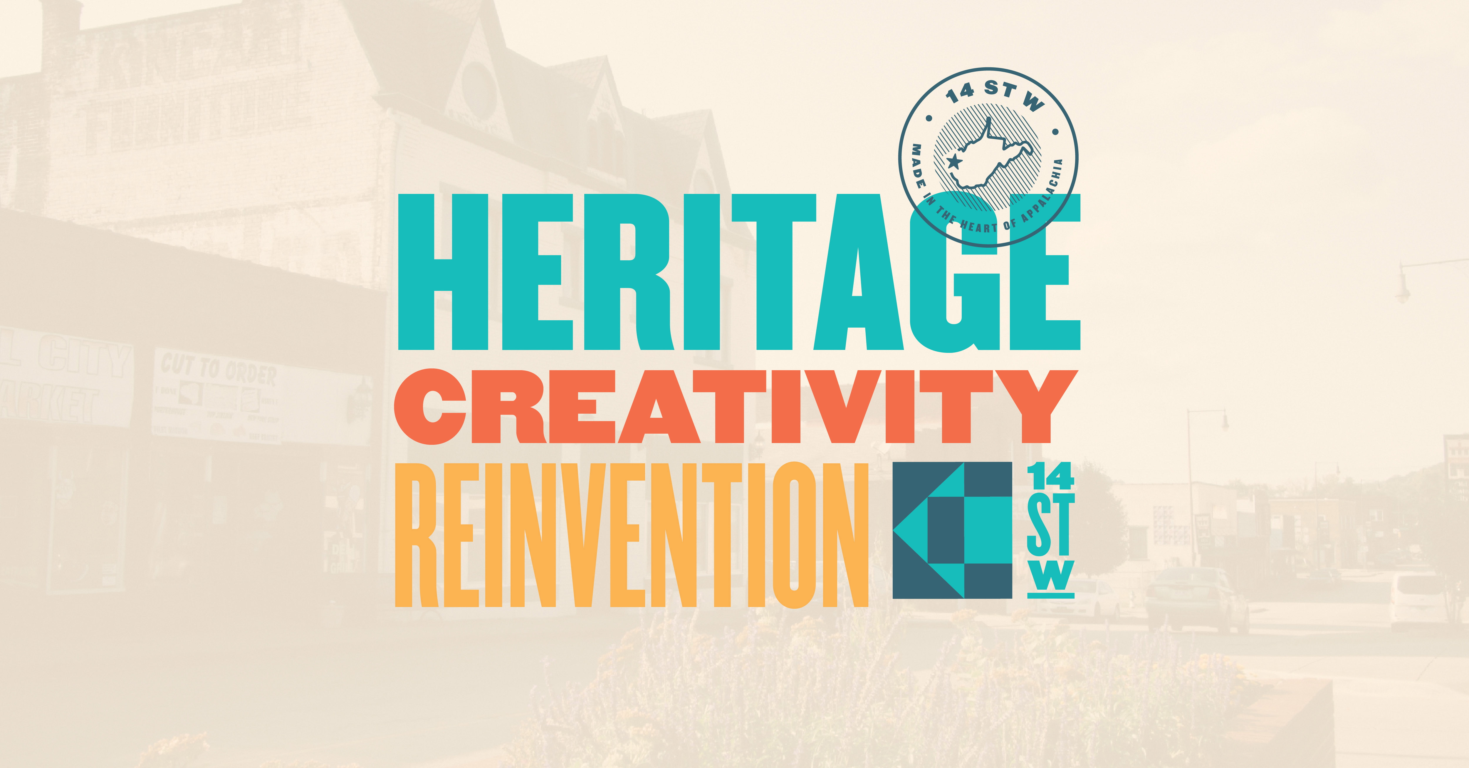 Identity for 14th St. West in West Huntington, WV