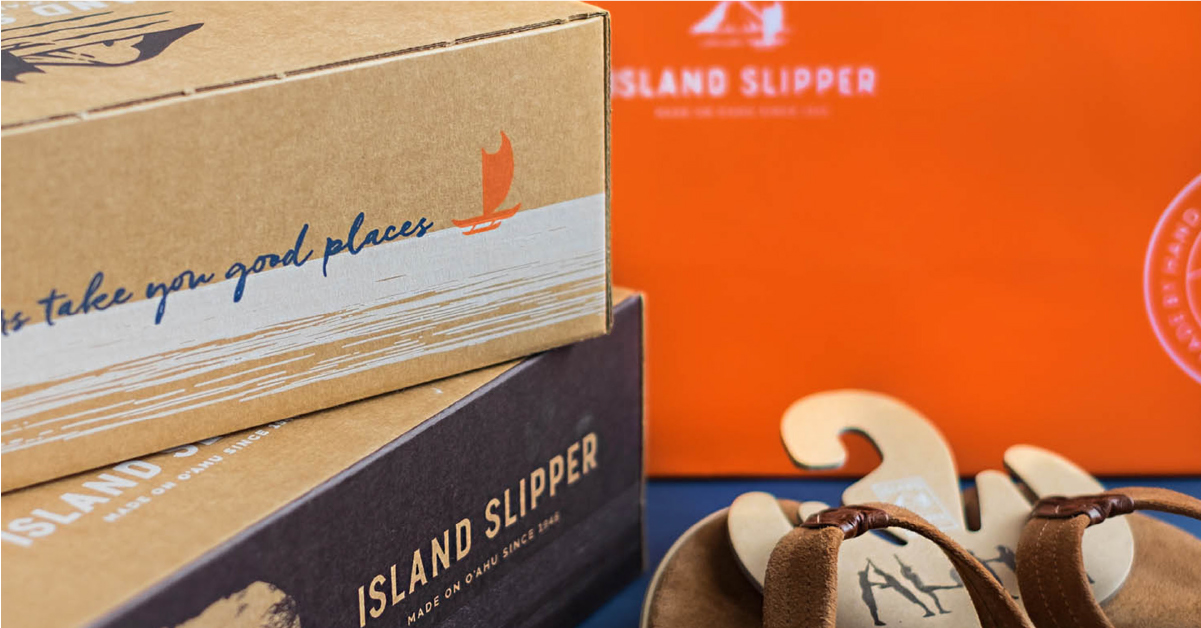 Product packaging leveraging the refreshed brand.