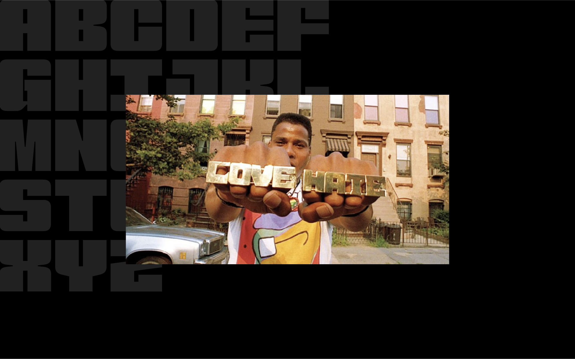 Bill Nunn Theatre Outreach Project love hate from Do the Right Thing