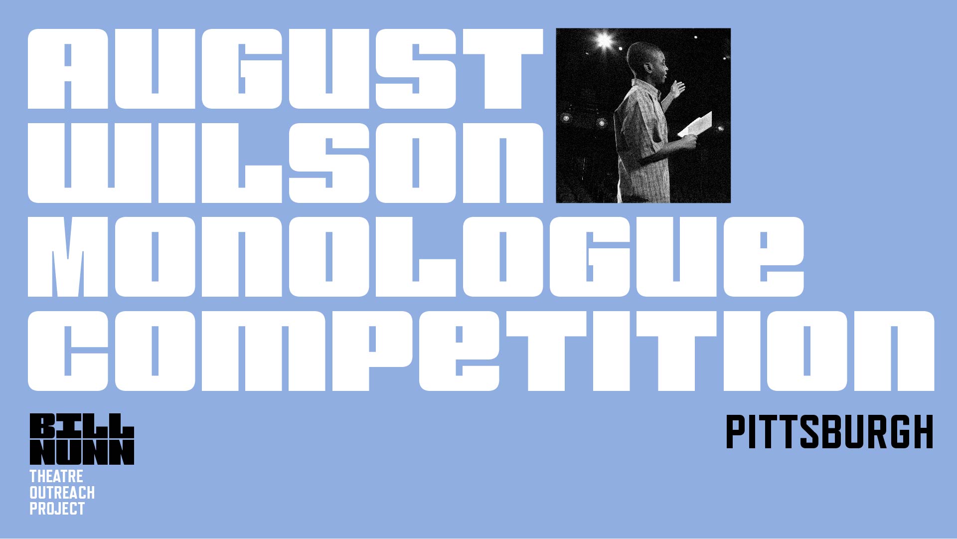 Visual Identity for the August Wilson Monologue Competition