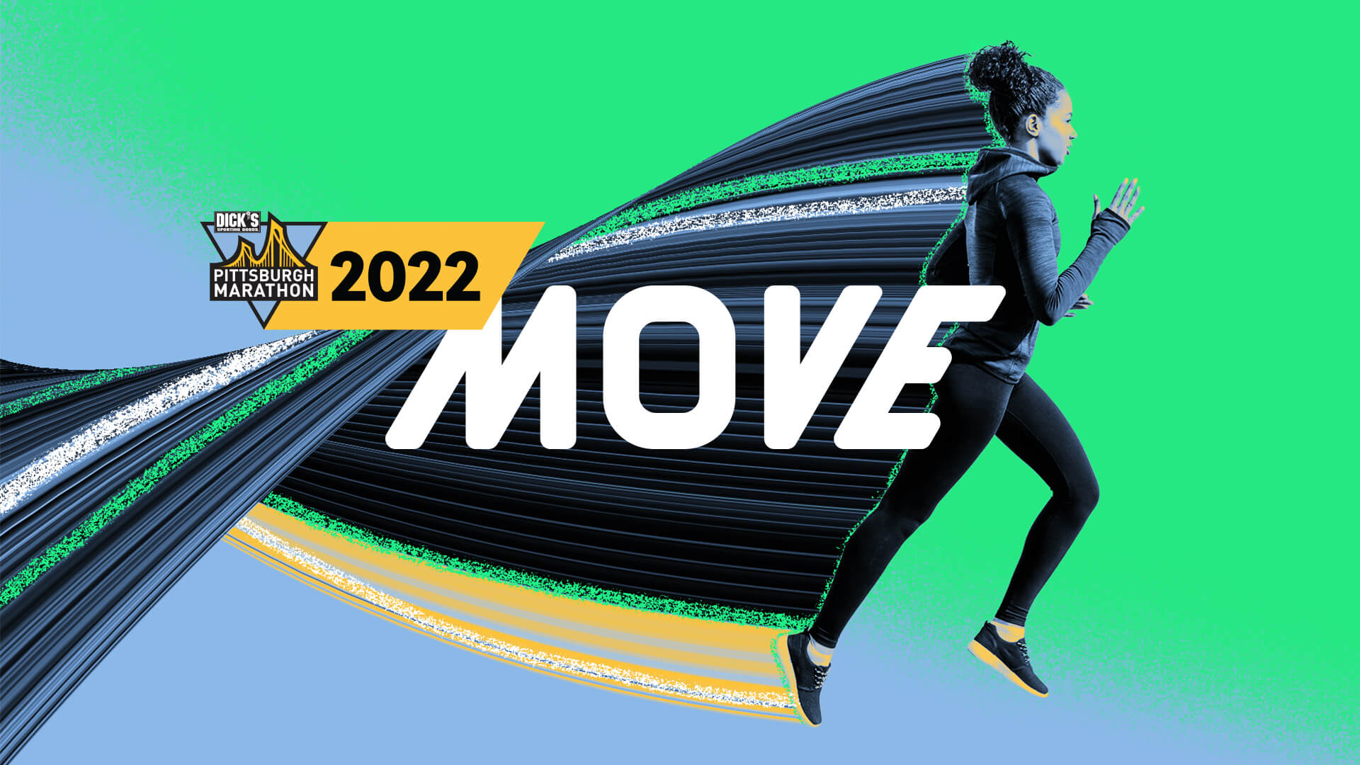 Pittsburgh Marathon Move Campaign Identity 2022