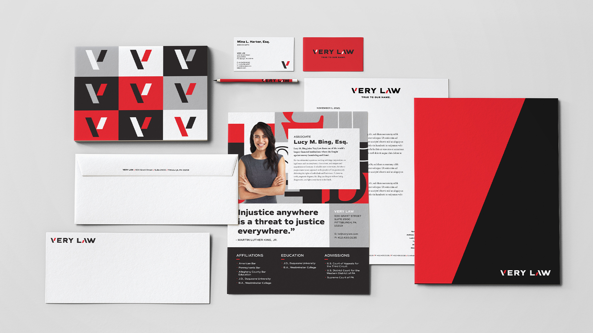 Very Law stationery system