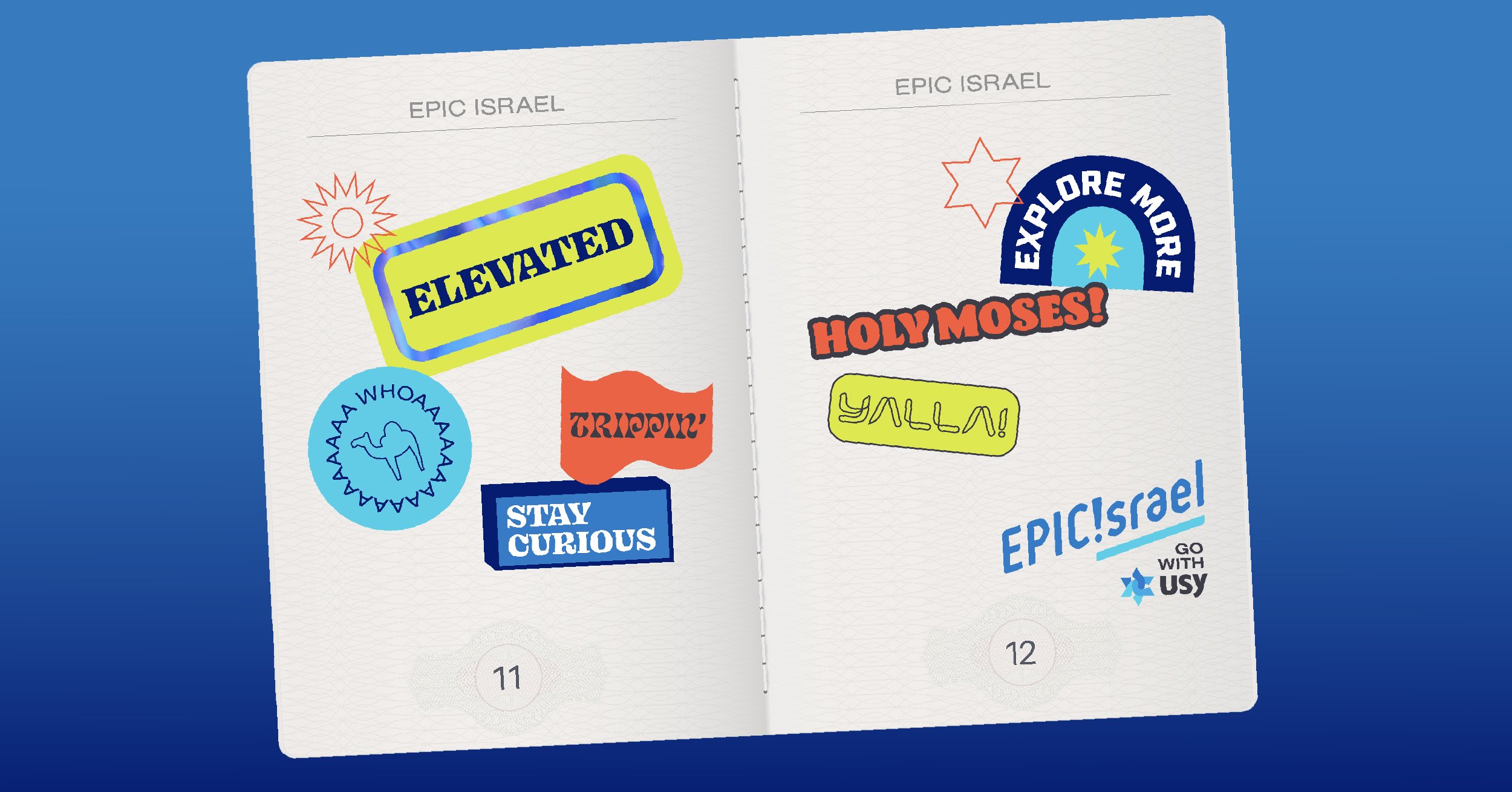 A set of custom, branded Instagram stickers was designed to support the campaign.