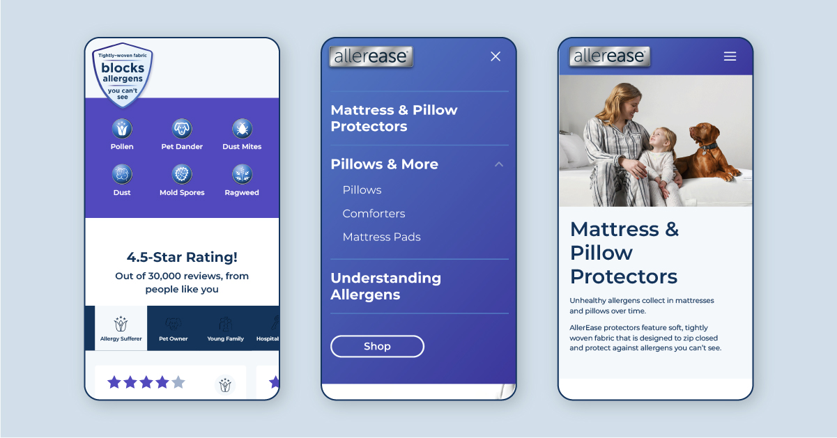 A responsive design approach ensures a positive user experience across all devices.