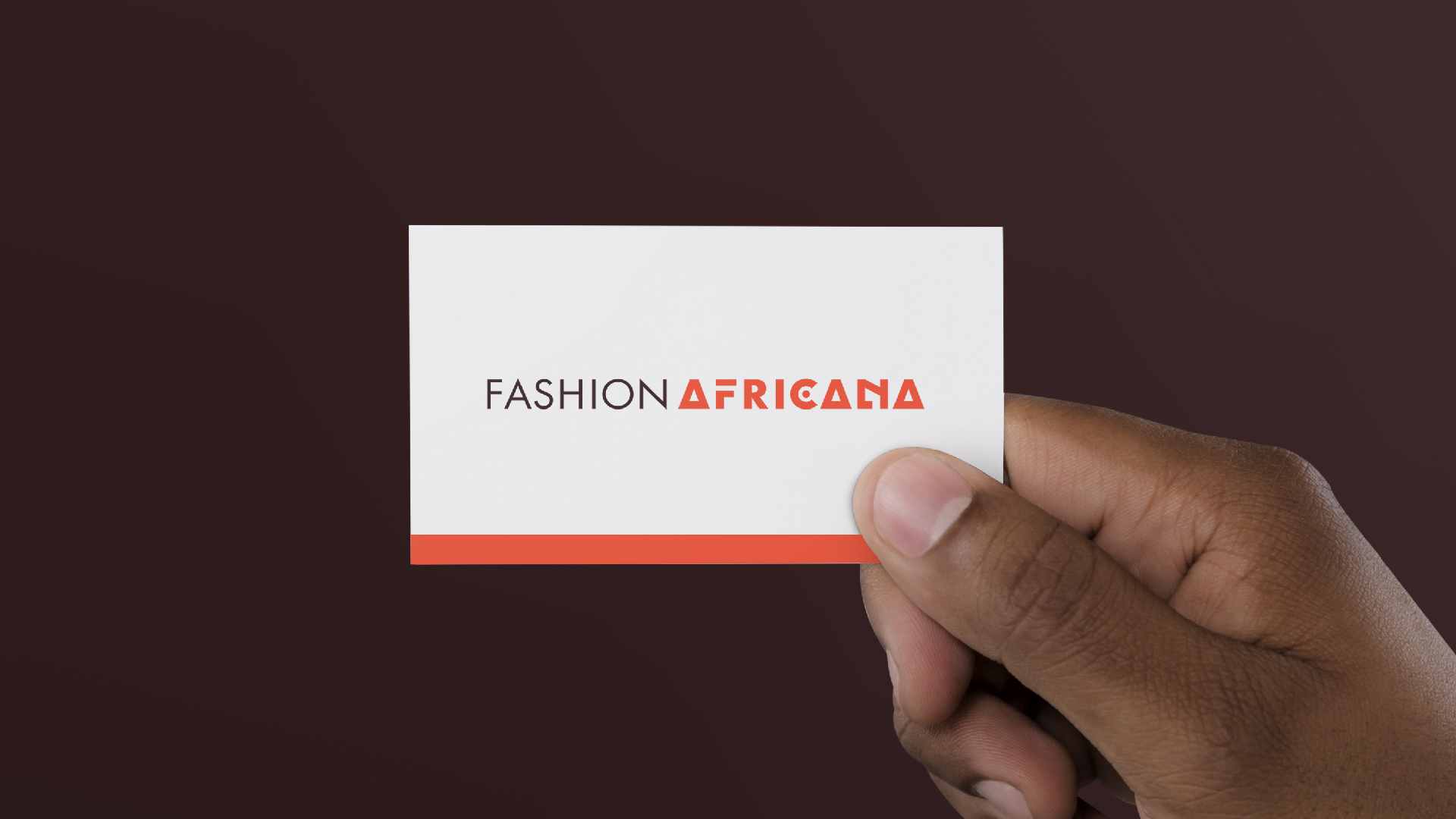 FashionAFRICANA business card
