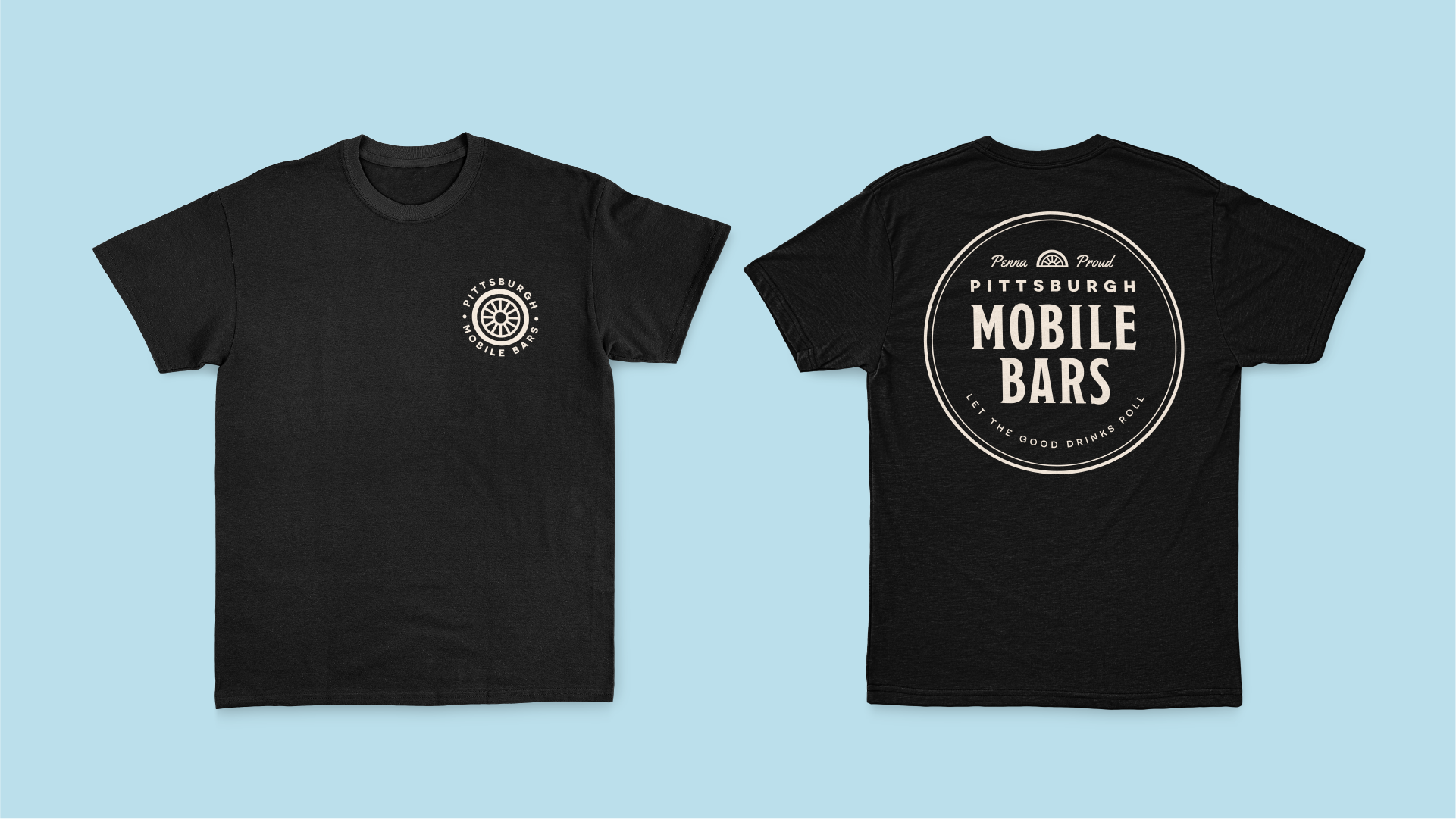 Pittsburgh Mobile Bars t-shirt designs