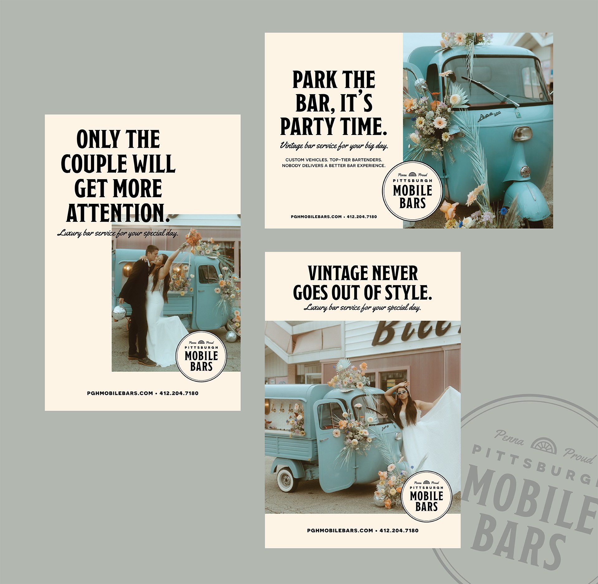 Pittsburgh Mobile Bars ads