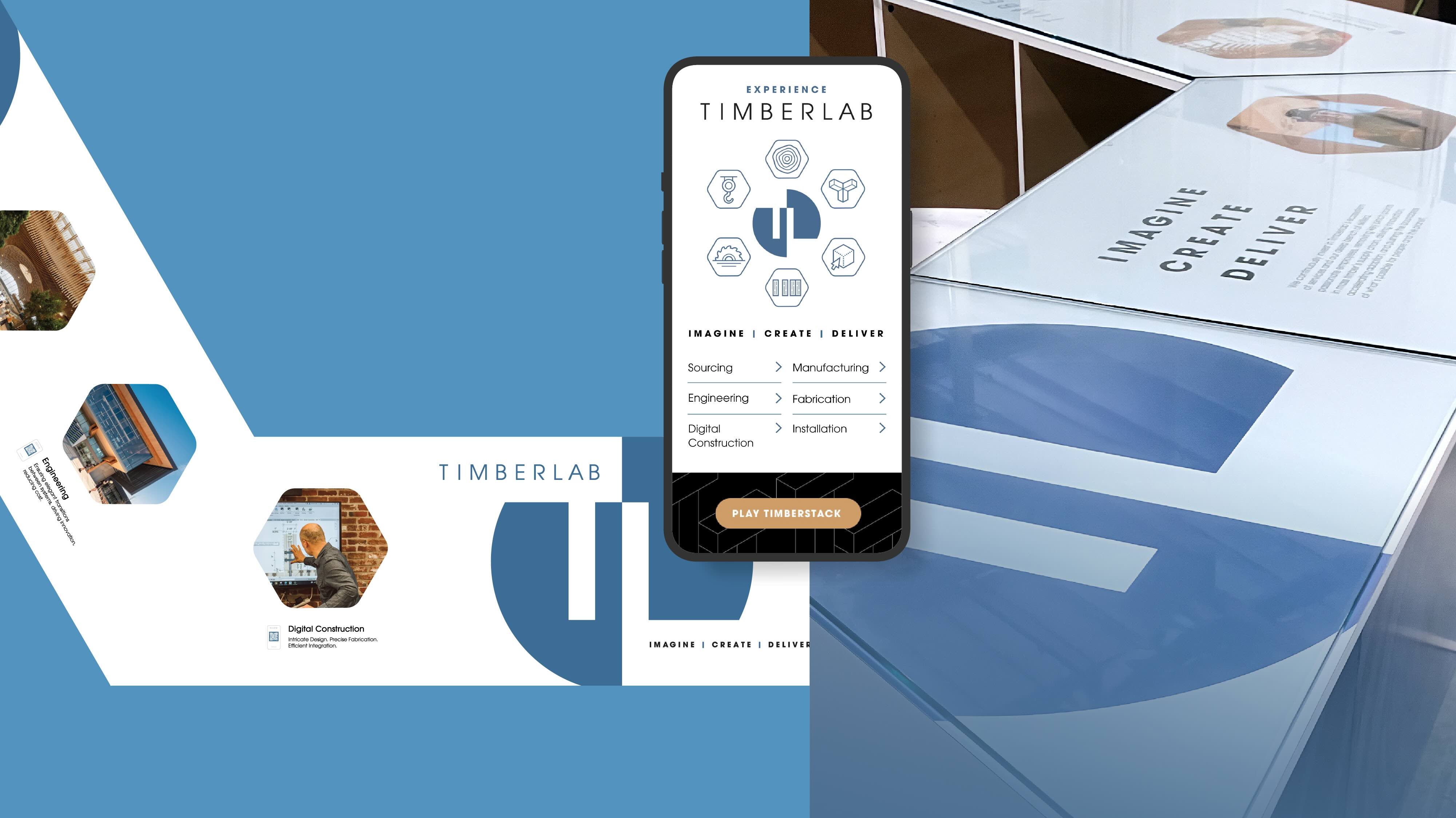 Seamless integration of the mobile-optimized microsite with the in-person booth experience.