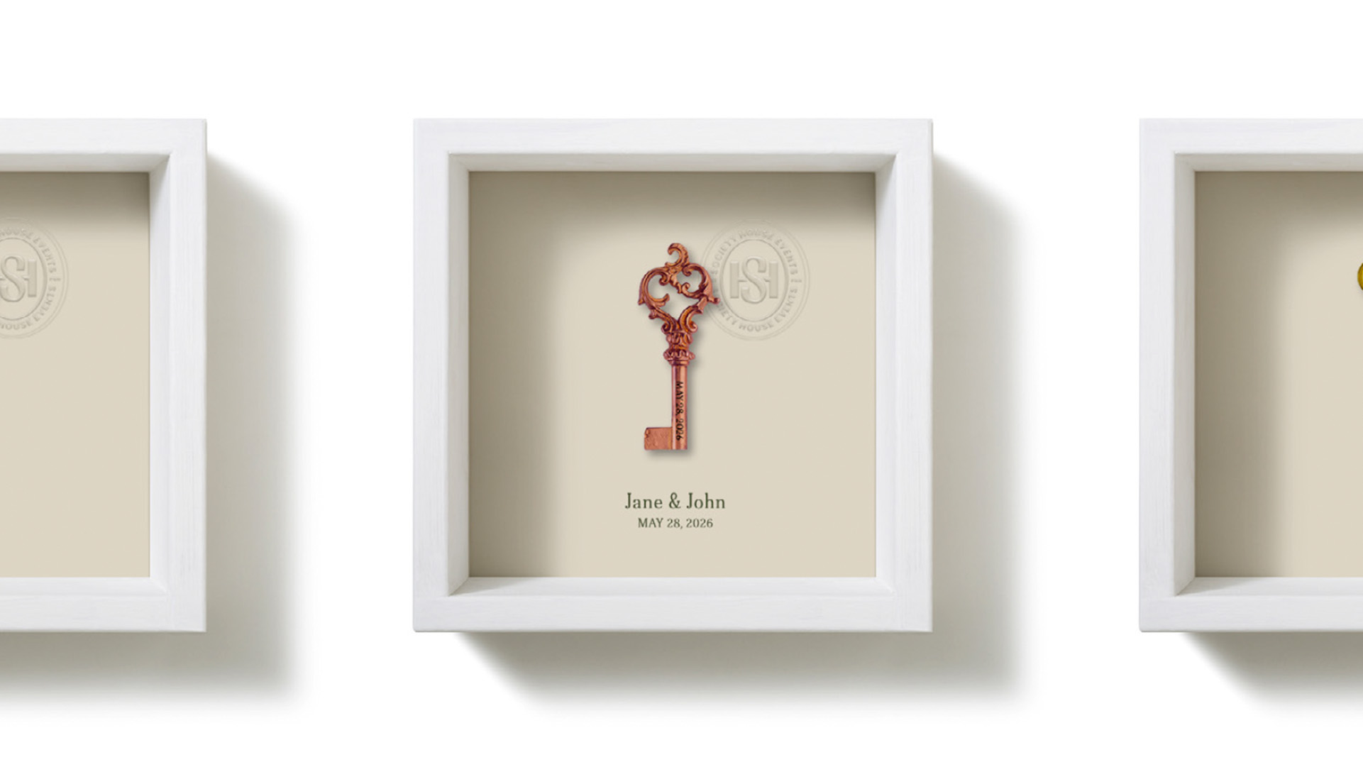 The branded keepsake, as a gesture of appreciation for their clientele.