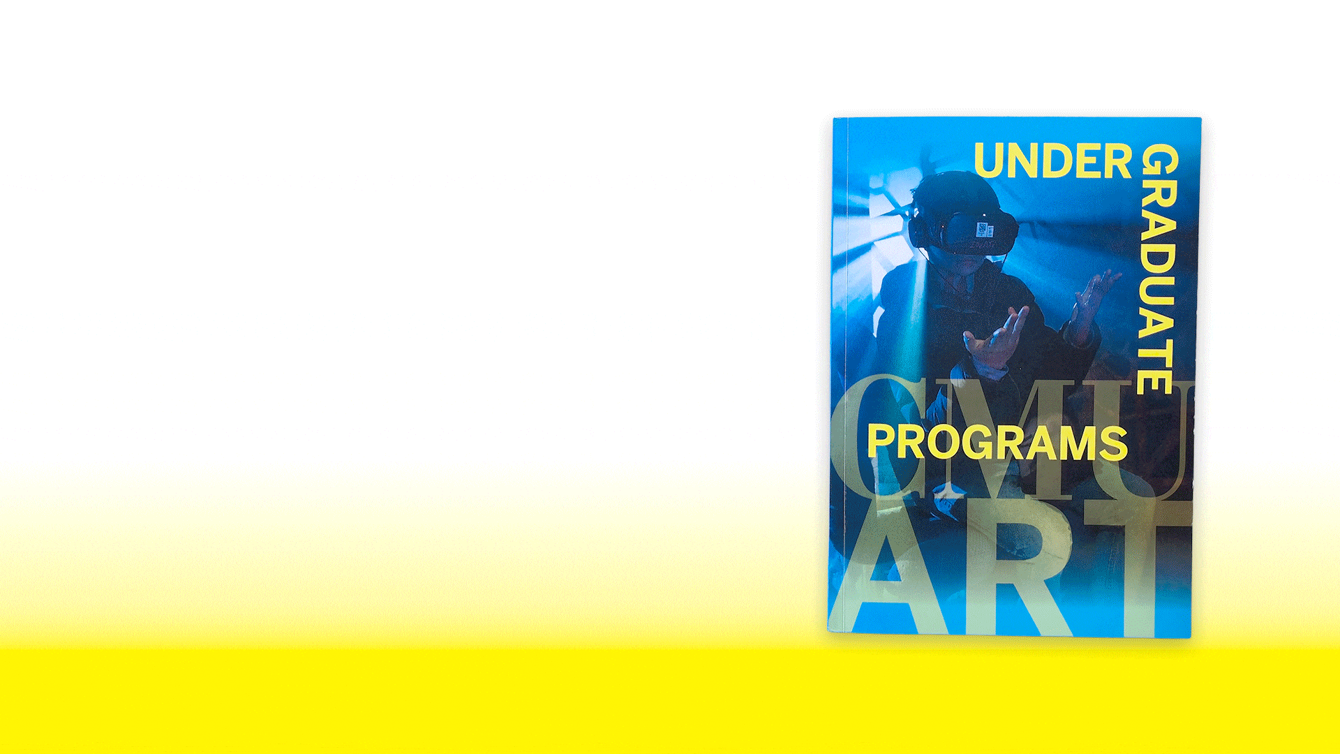 CMU School of Art, opening spread of PreCollege booklet