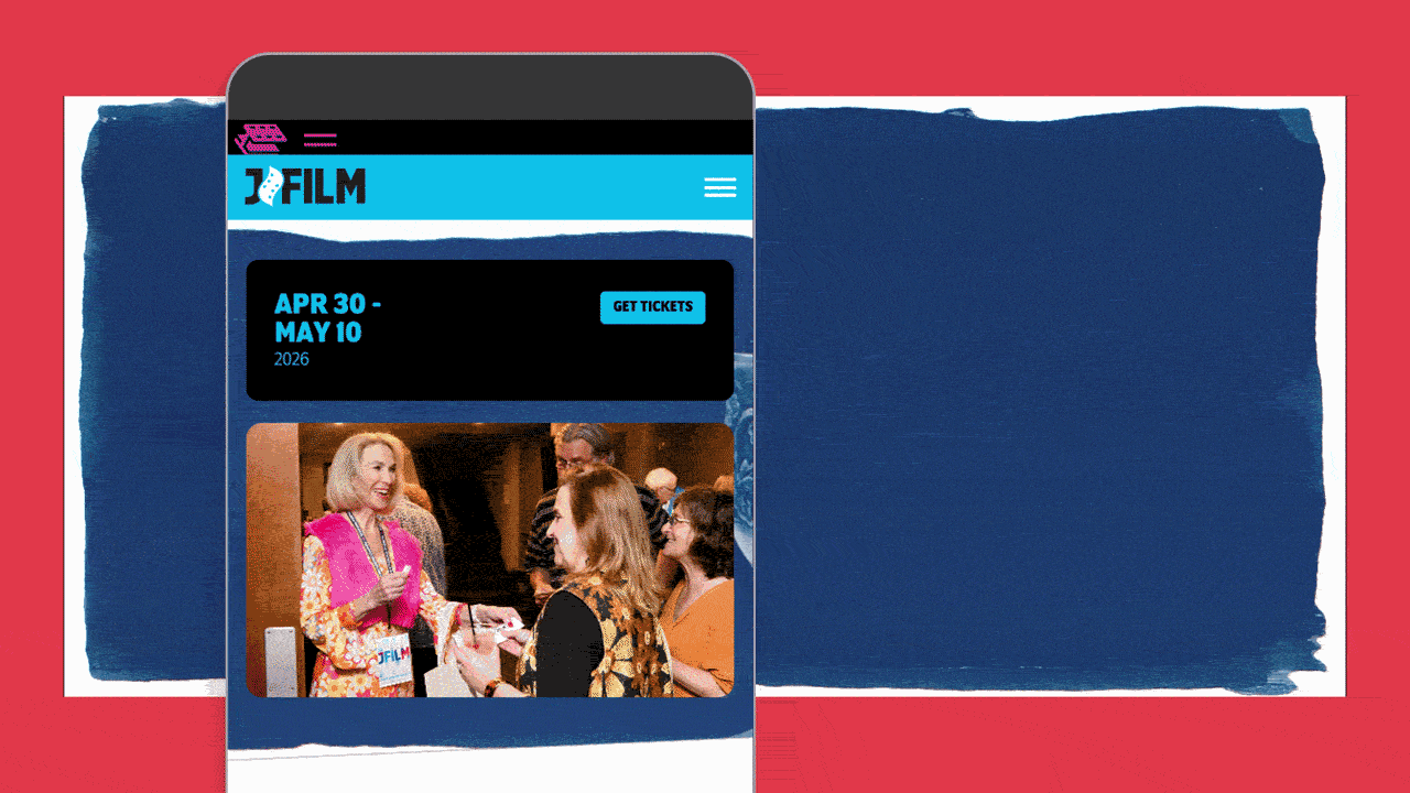 Animation of schmear bagel for the 2026 festival.