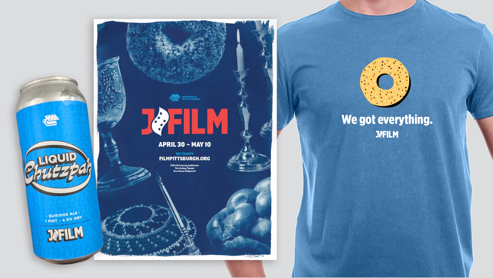 Two Frays Brewing partnered with JFilm Festival to produce Liquid Chutzpah, a special edition summer ale.