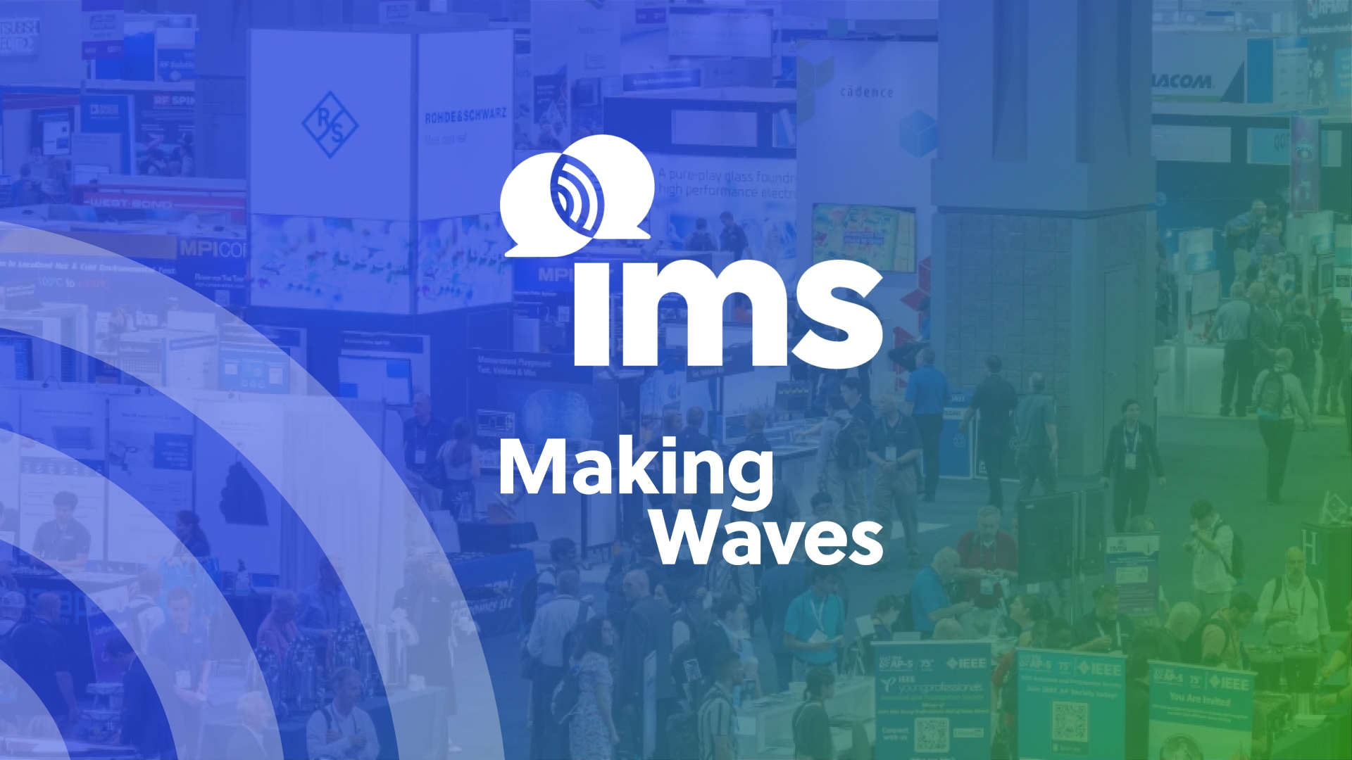 IMS logo with Making Waves tagline