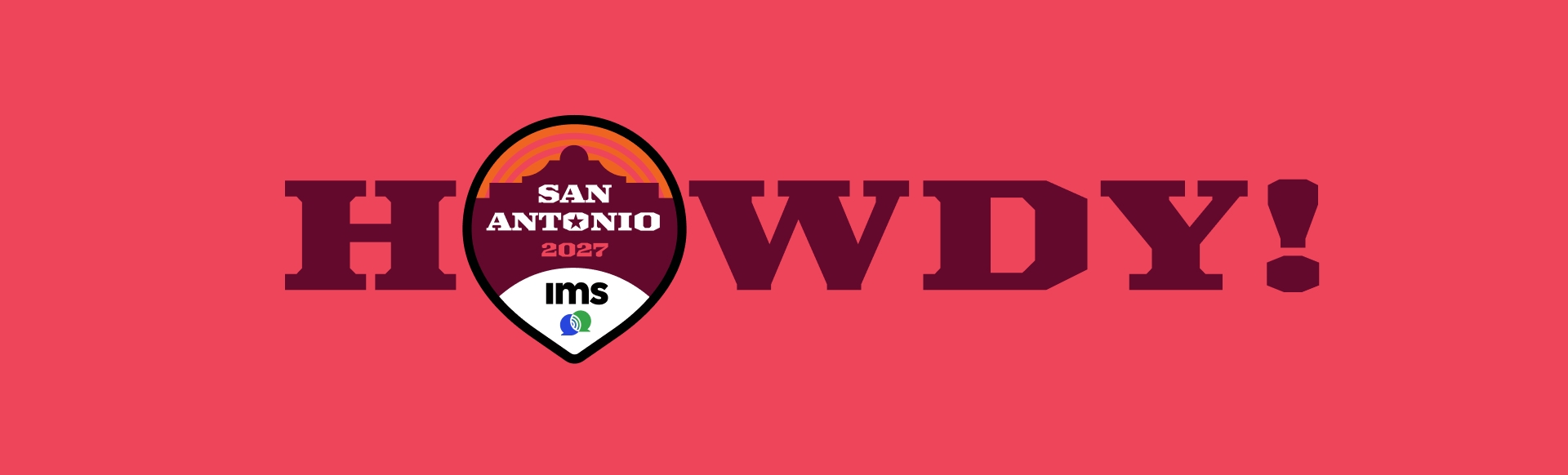 IMS 2027 event logo and identity