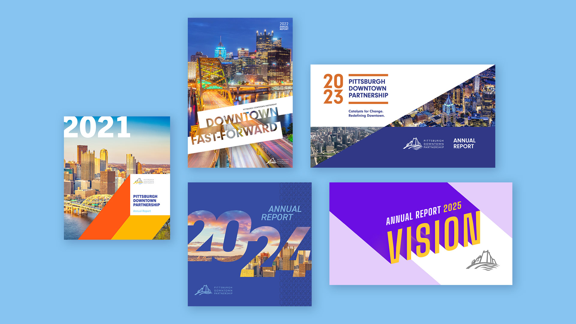 PDP Annual Report Covers