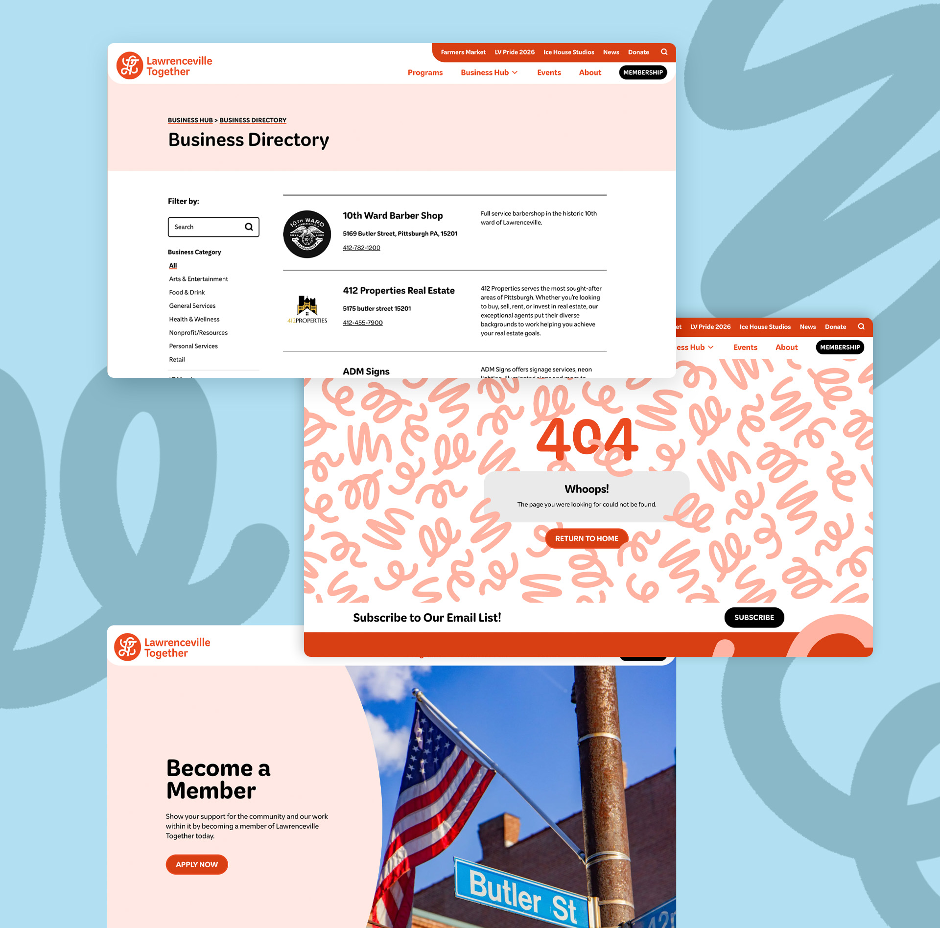 Lawrenceville Together website