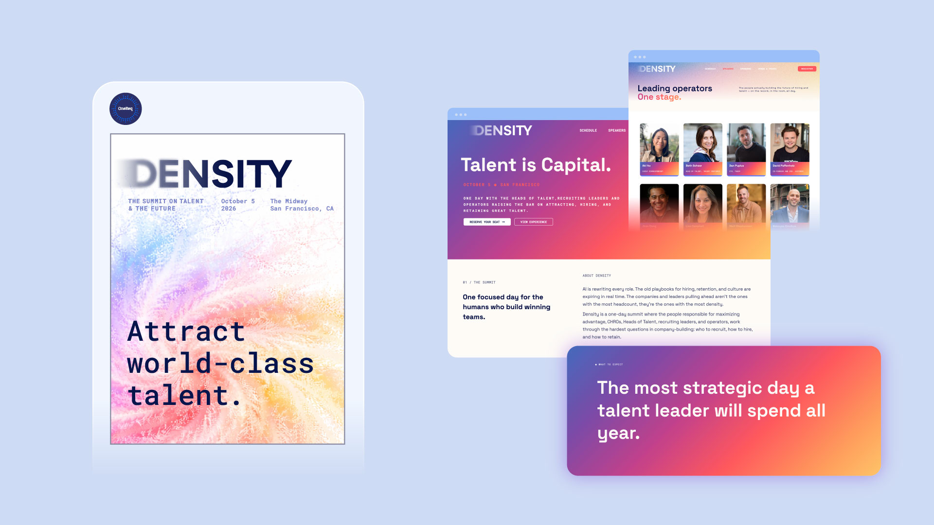 Density branding applied to digital marketing environments.