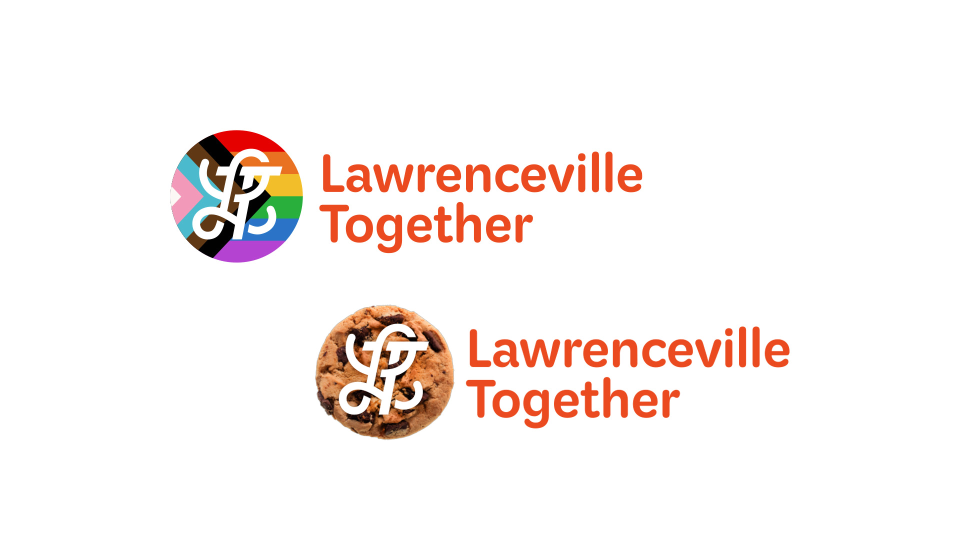 Custom logo marks were created for the Pride Festival and Cookie Tour, marquee events.